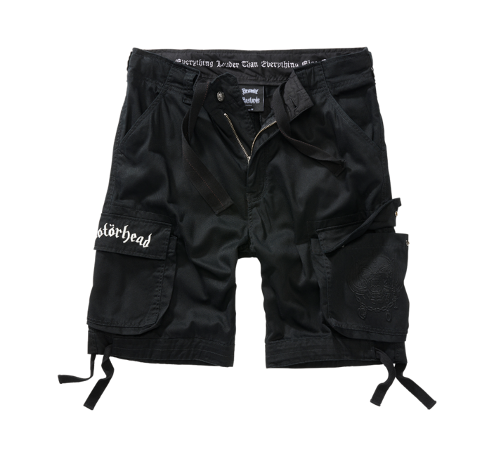 Brandit Motörhead Urban Legend шорти, черни
