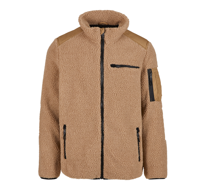 Brandit Ramble яке флисов мъжко Teddyfleece, камилска