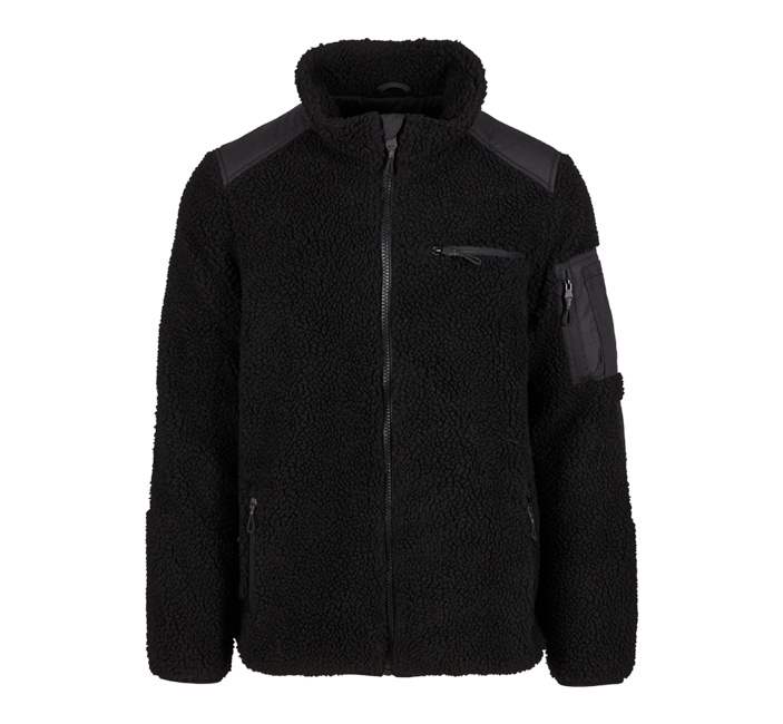 Brandit Ramble яке флисов мъжко Teddyfleece, черно