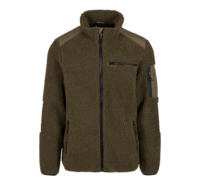 Brandit Ramble яке флисов мъжко Teddyfleece, маслинено