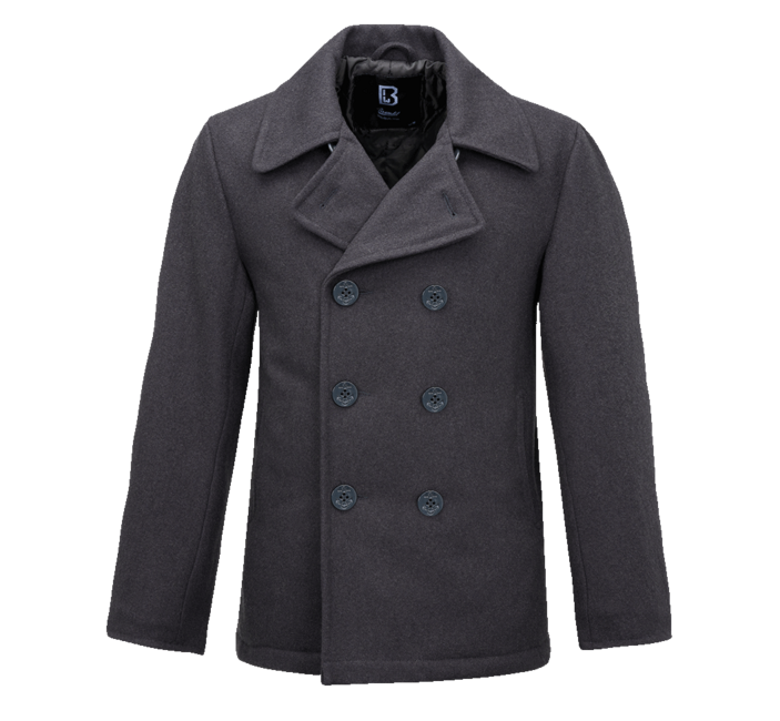 Brandit Pea Coat яке, антрацит
