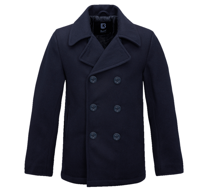 Brandit Pea Coat тъмносиньо яке