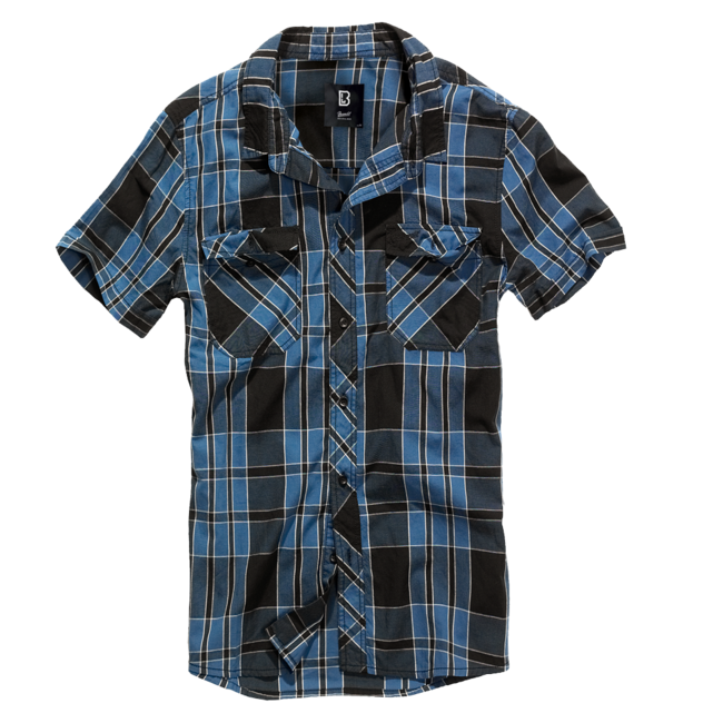 Brandit Roadstar риза с къси ръкави checked, индиго