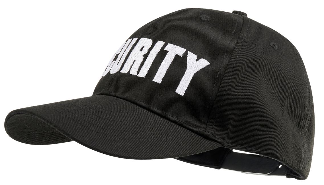 Brandit Security шапка с козирка, черна