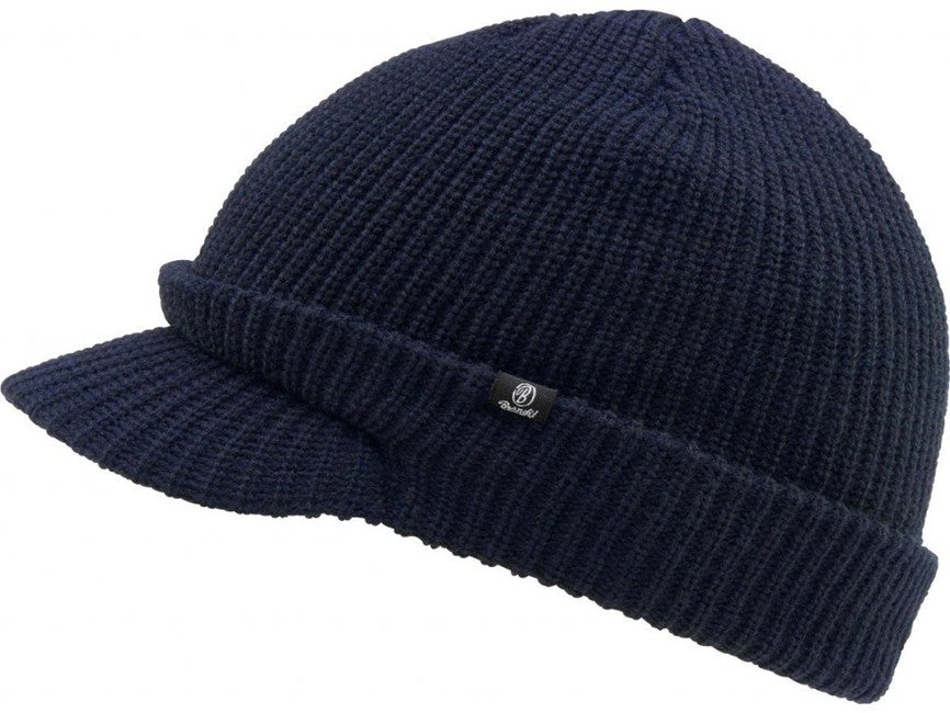 Brandit Shield Cap плетена шапка със шилт, тъмносиня