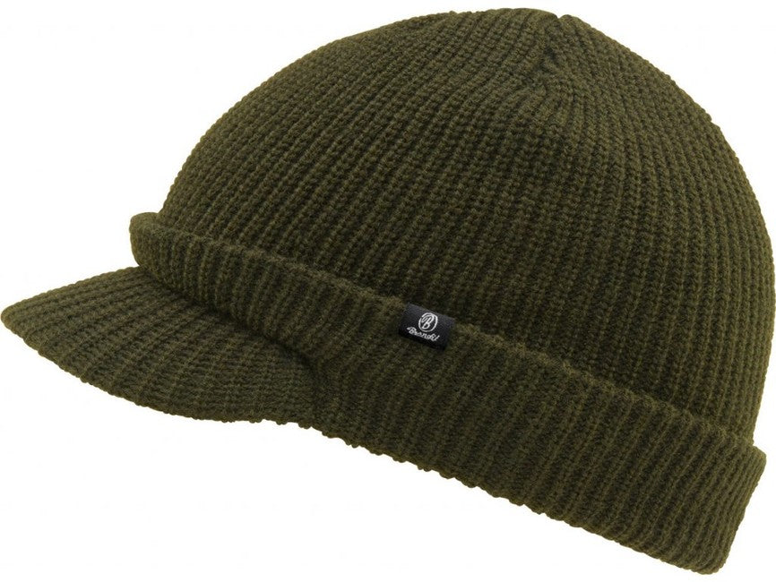 Brandit Shield Cap плетена шапка със силт, маслинена