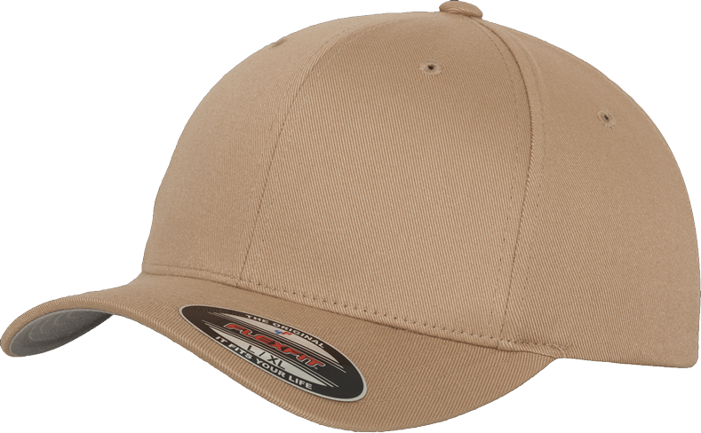 Brandit Flexfit Wooly Combed бейзболна шапка, каки
