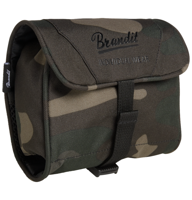 Brandit Toiletry средна чанта на тоалетни принадлежности, тъмен камуфлаж