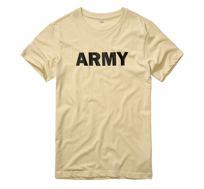 Brandit Army тениска, бежова