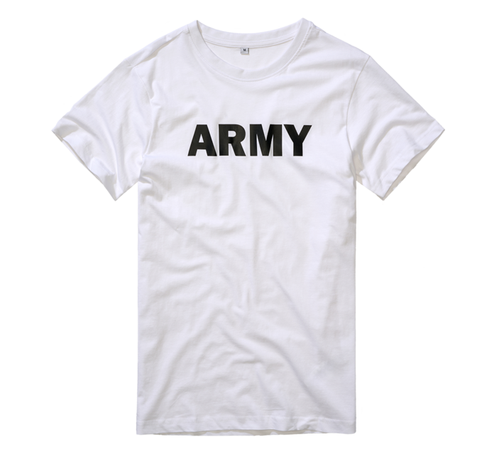 Brandit Army тениска, бяла