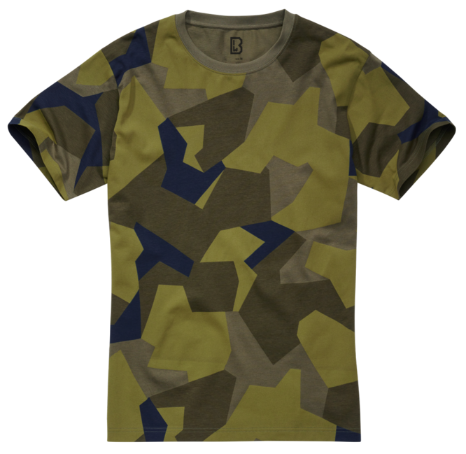 Brandit M90 тениска, шведски камо