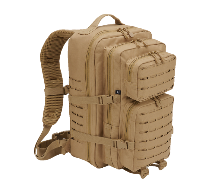 Brandit US Cooper Large lasercut раница 40L, камилско