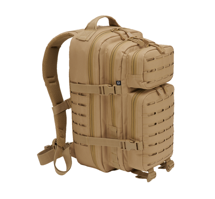 Brandit US Cooper Lasercut Medium раница 25L, верблюдово кафява