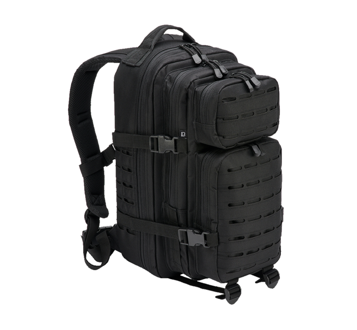 Brandit US Cooper Lasercut раница Medium 25L, черна