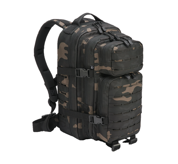 Brandit US Cooper раница Lasercut Medium 25L, тъмен камуфлаж
