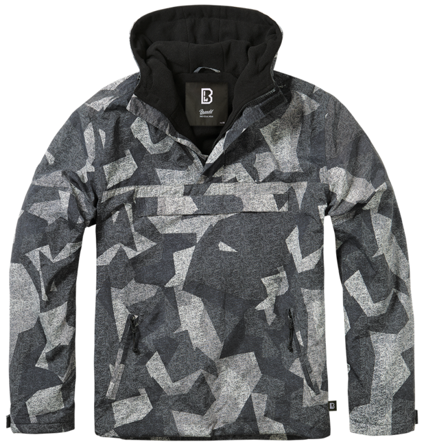 Brandit Windbreaker яке, нощен камо дигитален