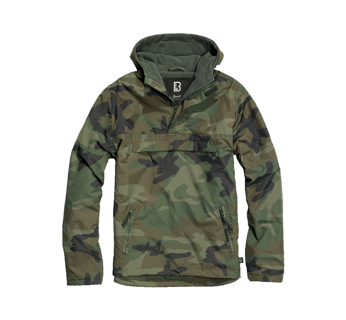 Brandit Windbreaker яке, горски камуфлаж