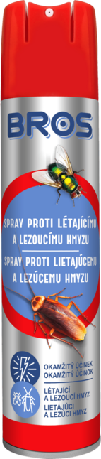 BROS спрей против летящи и пълзящи насекоми 400 ml
