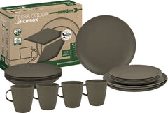 Brunner Lunch Box Pla Tierra готварски комплект за кемпиране, кафява