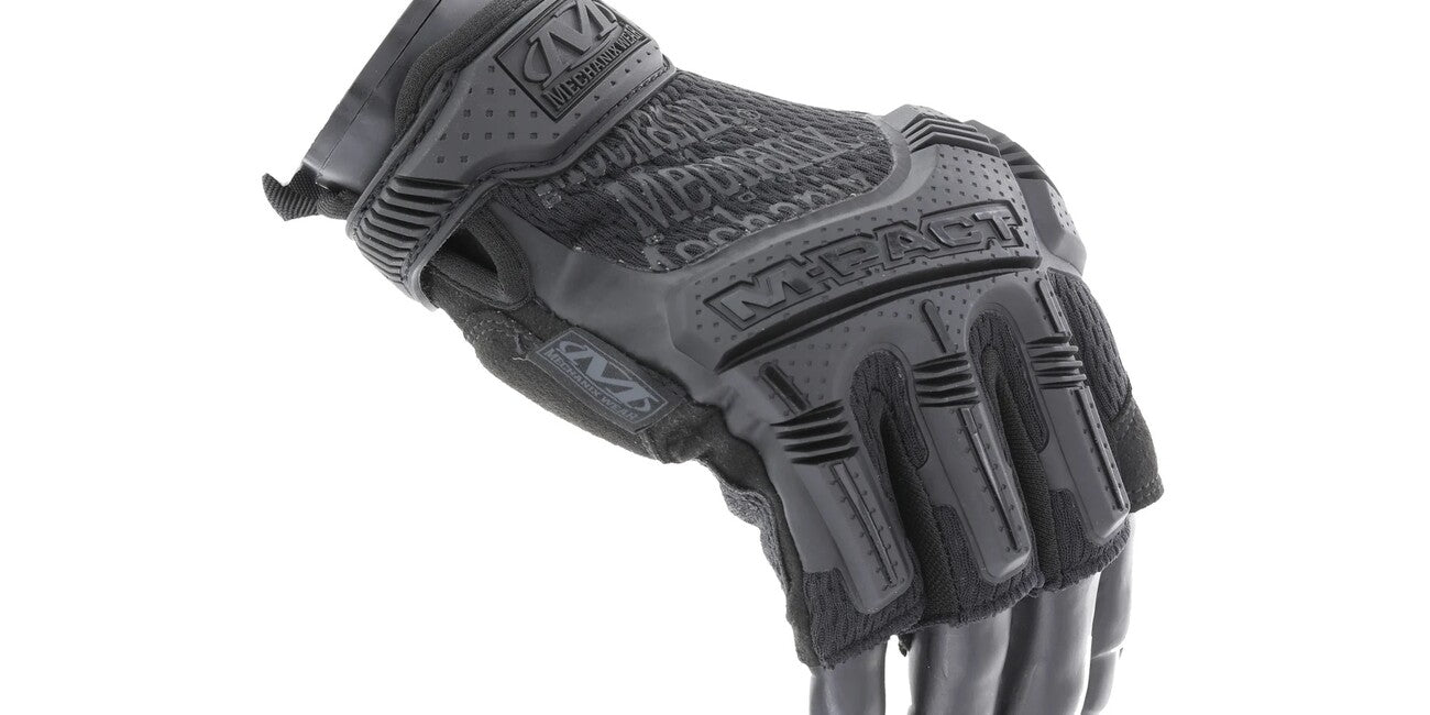 Mechanix M-Pact ръкавици антиударни без пръсти, черни