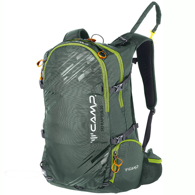 CAMP Ski Raptor 20 ски раница 20 л, зелена