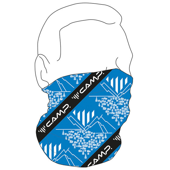 CAMP многофункционален шал, син