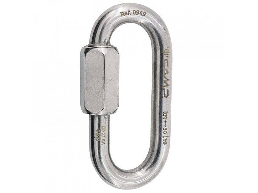 CAMP Oval Quick Link 10 mm овална маилона, неръждаема стомана