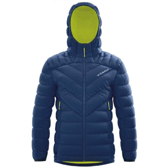 CAMP Hyper Jacket пухова яке, тъмносиньо / лайм зелено