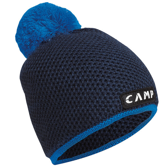 CAMP Bob Beanie плетена шапка от вълна Merino, тъмносиня / светносиня