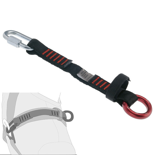 CAMP Extension Lanyard разширителен универсален шнур със съединители за свързване към задния горен точка на пълнотелов предпазител 30 см