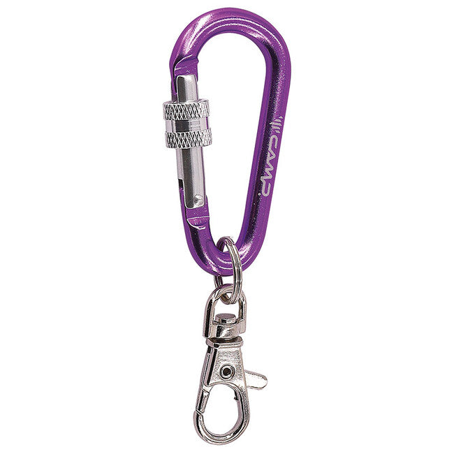 CAMP PROMO Lock рекламна алуминиева карабина със винтов замък 60 mm