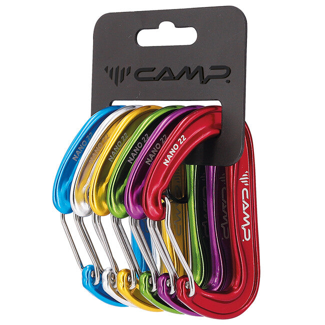 CAMP Nano22 Nano 22 Rack Pack комплект 6бр. „D" карабина „D" 6бр.