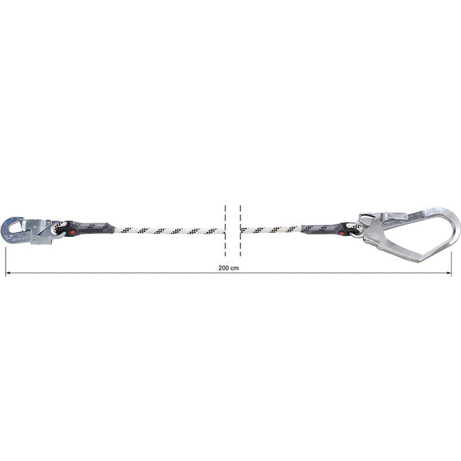 CAMP Rope Lanyard Single улавящ падането 200 cm