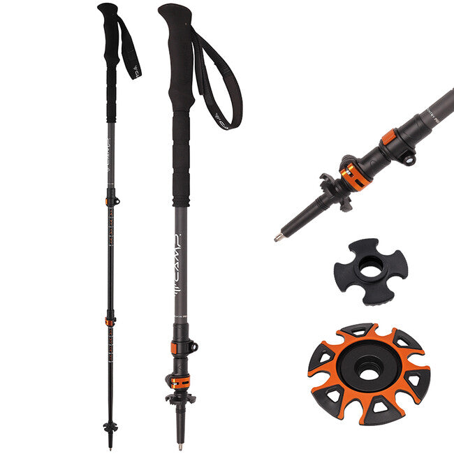 CAMP Backcountry Pro 2 телескопични туристически пръти 63 - 135 см