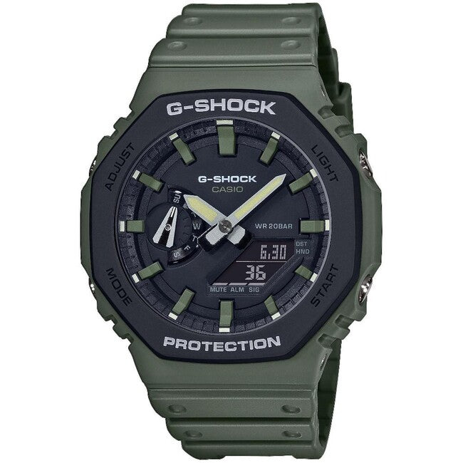 Casio G-Shock GA-2110SU-3AER часовник, черен/зелен