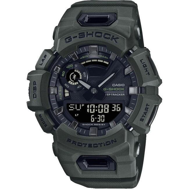 Casio G-Shock GBA-900UU-3AER часовник, черен/зелен