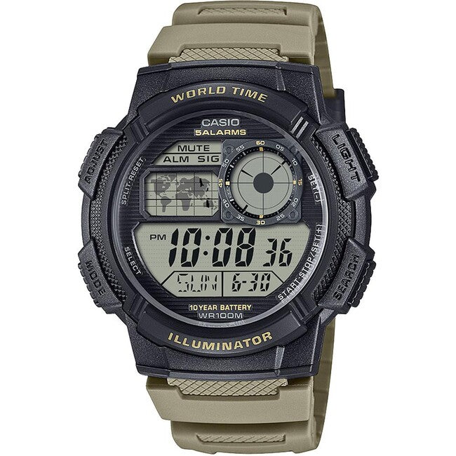 Casio AE-1000W-5AVEF часовник, сив