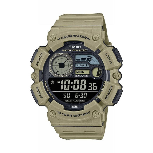 Casio WS-1500H-5BVEF часовник, сив