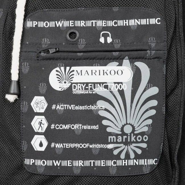 Marikoo ZIMTZICKE P Μπουφάν Softshell με Κουκούλα Γυναικείο Χειμωνιάτικο