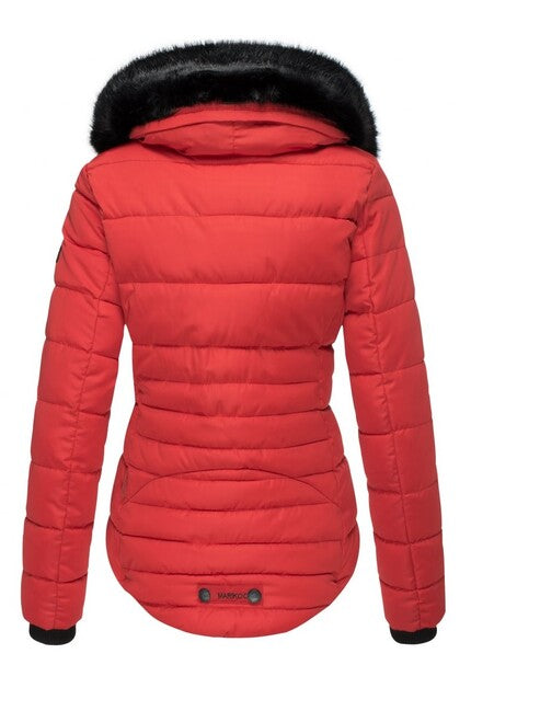 Marikoo LOTUSBLUTE women's winter jacket, red