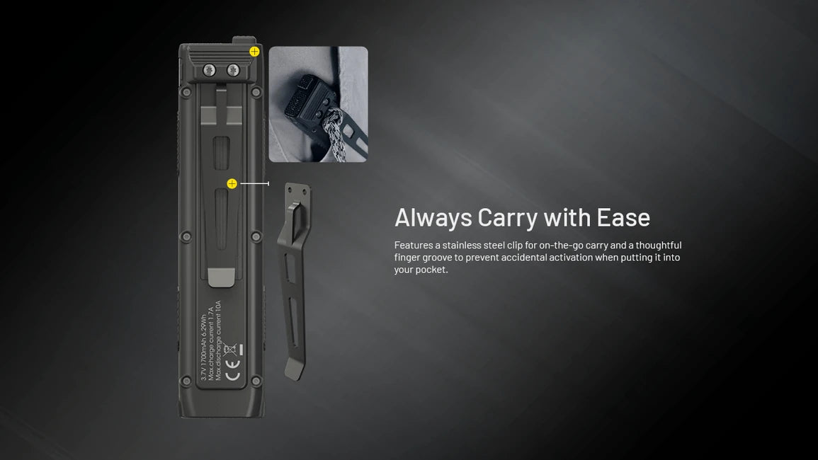 Nitecore EDC27 акумулаторна фенерчица UHi