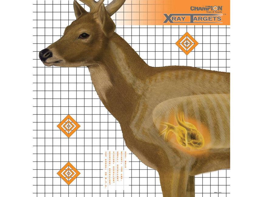 Champion Deer X-Ray мишена, 6бр.