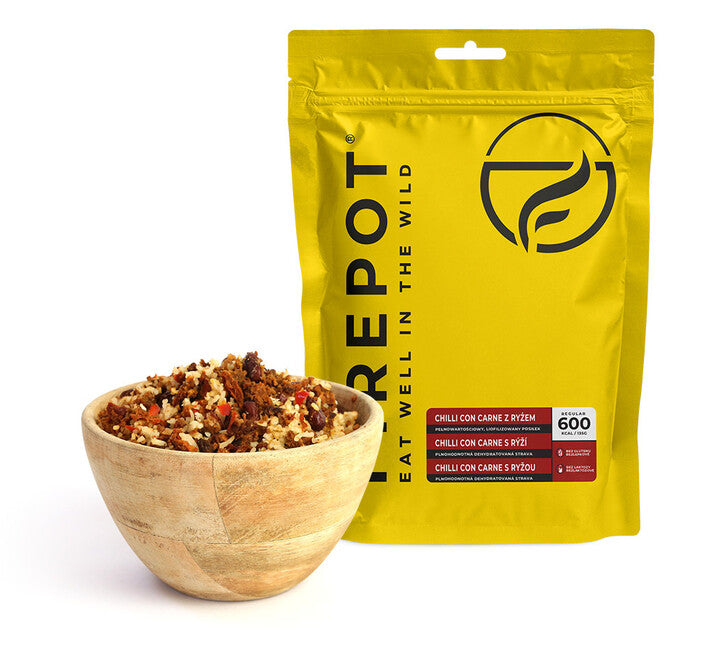 Firepot чили кон карне с ориз 200g
