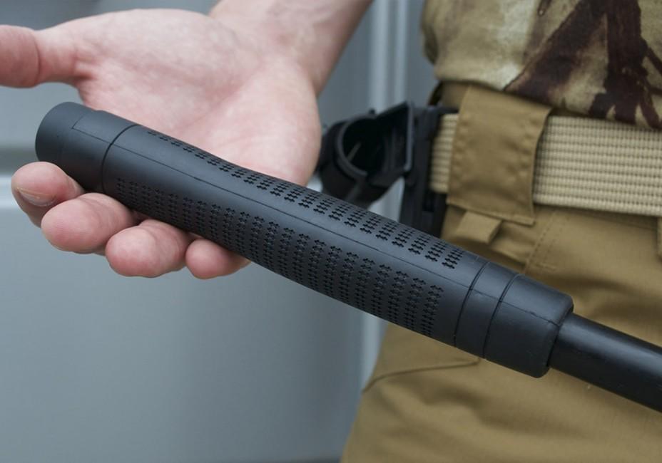 ESP Baton 18" 45cm, Hardened, Black, Ergonomic Handle