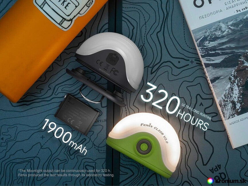 Fenix CL20R V2.0 фенер, черен