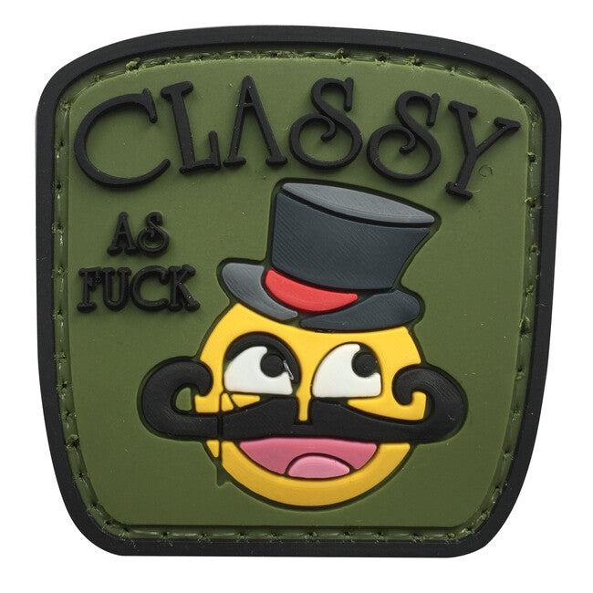 WARAGOD Classy As Fuck нашивка PVC Patch