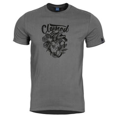 CloMod Flower Heart kratke majice, sive