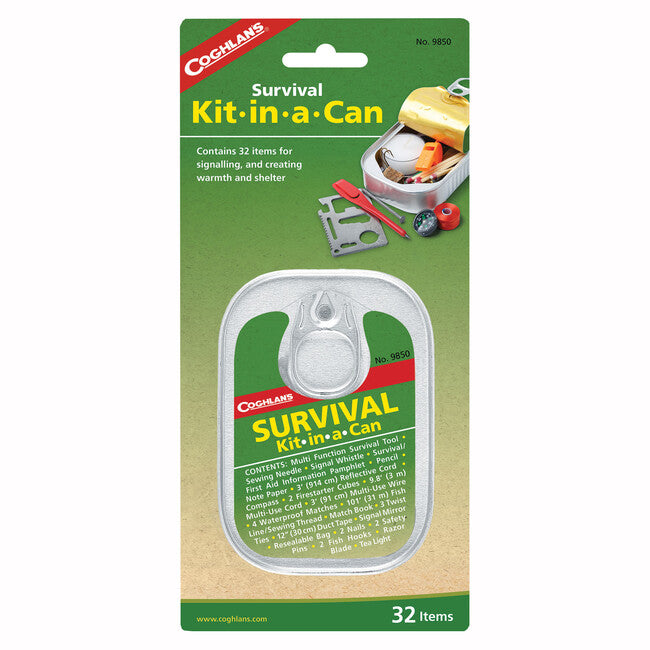 Coghlans Kit-in-a-Can комплект за оцеляване
