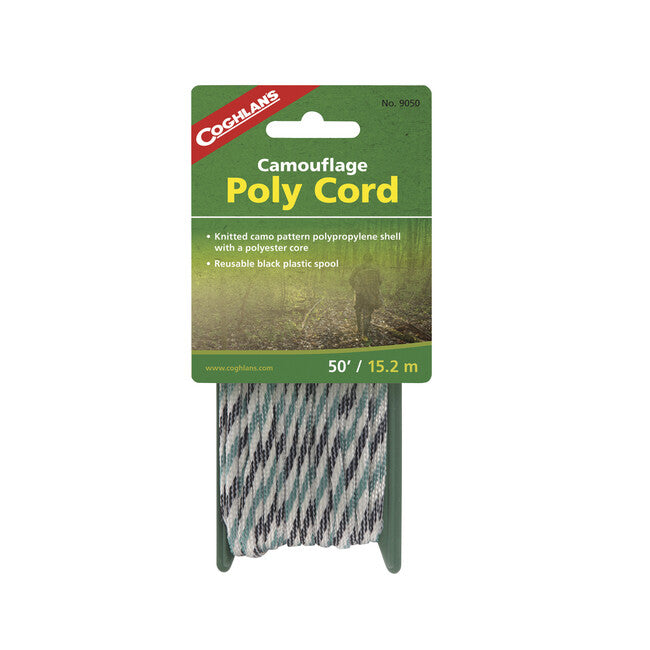 Coghlans PP въже 5 mm, 15 m, камуфлаж