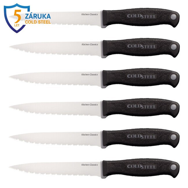 Cold Steel Kitchen Classics готварски комплект 6 месни ножа